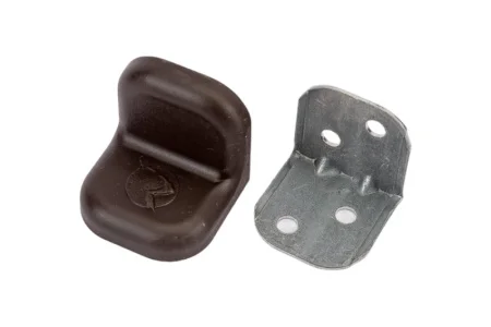 Уголок крепежный 20х28мм венге с пластиковой крышкой уп-4шт пакет Tech-Krep 148279 *1