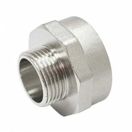 Переходник 1 1/4"x3/4" в-н никелир. *5/100 Переходник 1 1/4"x3/4" в-н никелир. *5/100