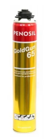Пена монтажная ПРОФ Penosil Gold Gun (золотой баллон) 65 лето 875 мл (A1639Z A1251Z)  1 12