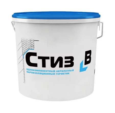 Герметик однокомпонентный акрилатный СТИЗ-В (ведро 3кг)