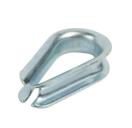 Коуш для стальных канатов, DIN 6899А, цинк  8 мм уп. - 2 шт. SteelRex