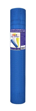 Сетка стеклотканевая для фасадных работ 160 г/м² Polinet 50м ячейка 5х5мм (ПР) (Э)
