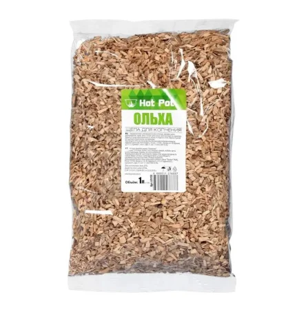 Щепа для копчения Ольха 1л Hot Pot 61418