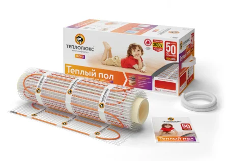 Мат нагревательный Tropix МНН 240 Вт 1,5 кв.м (Теплолюкс)  1