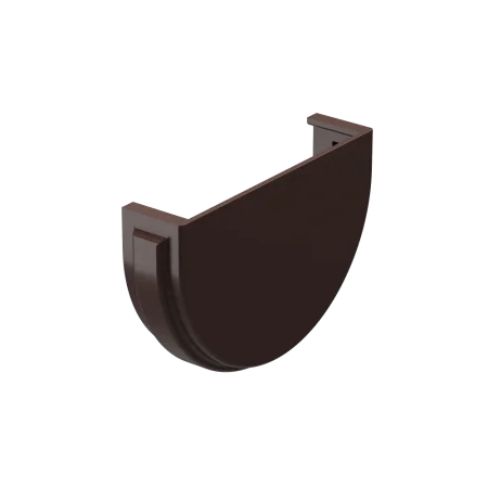 Döcke PREMIUM Заглушка желоба шоколад PVSX-1050  60