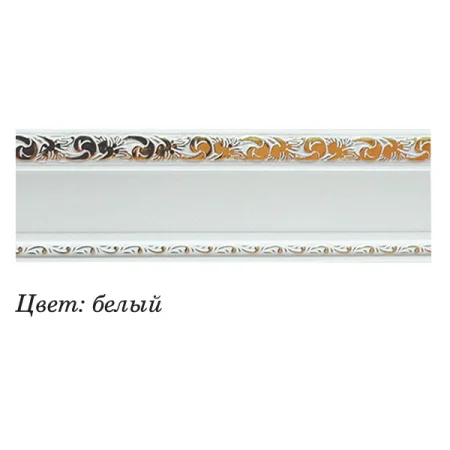 Бленда Гранд (высота 65мм, рулон 30м) Белый пог.м