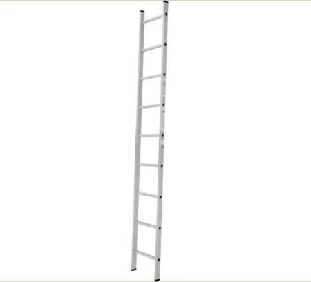 Лестница 9 ступеней приставная алюминиевая Новая Высота NV 1210 1210109  1