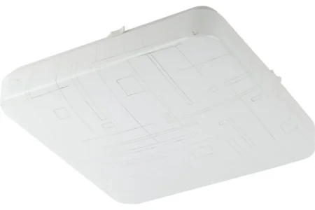 Светильник светодиодный Классик без ДУ SPB-6-24 Nancy S 24Вт 4000K квадратный Б0051093 (Эра) *1/10