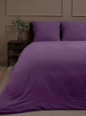 Постельное белье Amore Mio 2сп BZ QR Гранат DOUBLE Mg Макосатин жатый 23505