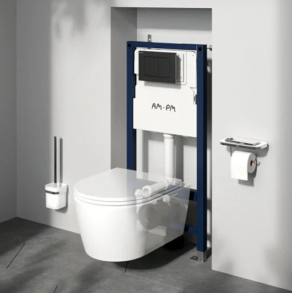 Комплект инсталляции д/подвесного унитаза "PrimeFit" (без клавиши) I012709 (Am.Pm) *1/12