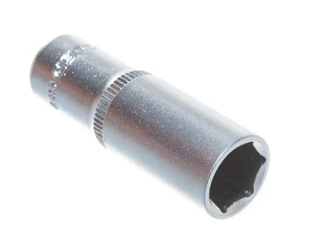 Головка торцевая 6-гранная 1 4  12мм сталь Cr-V удлиненная Зубр Мастер Flank 27717-12  1