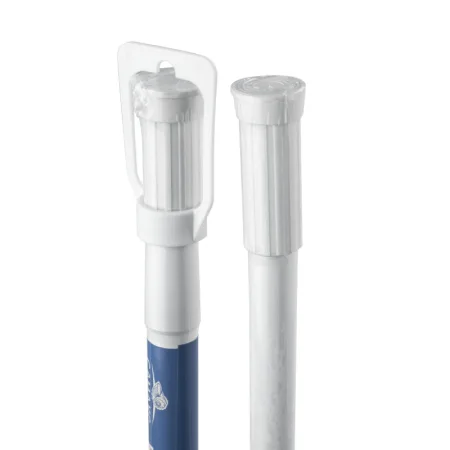 Карниз для ванной белый 110-200см Санакс 10011