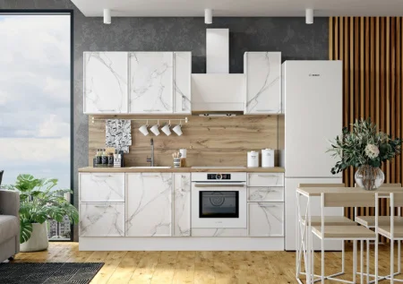 Фасад "Элит" 40 (Мрамор арктик) 895ФЭ40МА