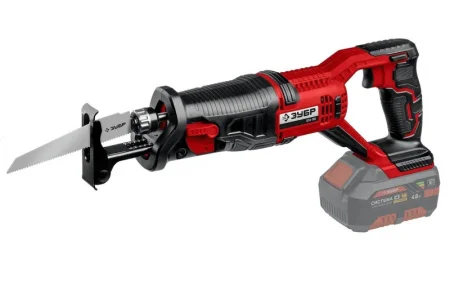 Пила сабельная аккум. Зубр СПЛ-185 18В, 180мм, С1-18, без АКБ