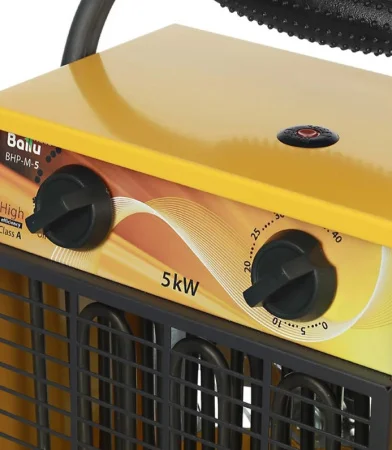 Пушка тепловая Ballu BHP-M-5 мощ. 1,5/3/4,5кВт 400м3/час 230В Пушка тепловая Ballu BHP-M-5 мощ. 1,5/3/4,5кВт 400м3/час 230В