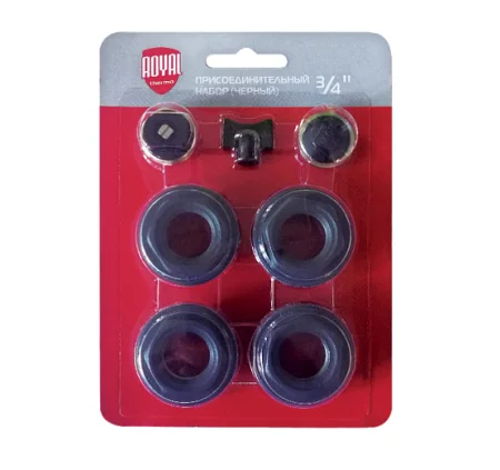 Комплект переходников 1 х3 4  б кроншнейнов Royal Thermo Black (RT03.1-1)  1