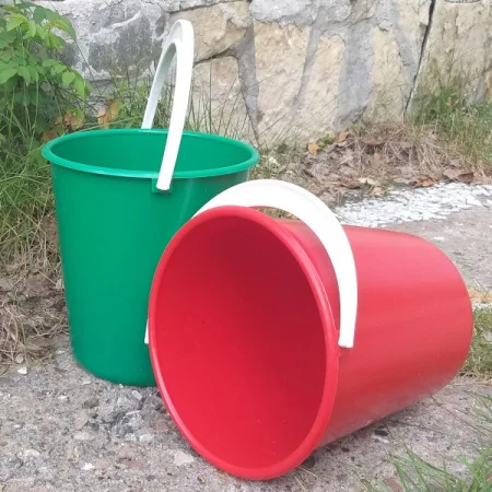 Ведро пласт. 7л круглое цвет в ассортименте ТХП-14