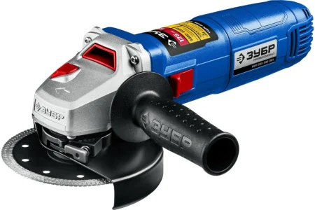 УШМ (болгарка) Зубр Профессионал УШМ-П125-1500 ЭПСТ 1500Вт, d125мм, 3000-9500 об мин регулировка об.