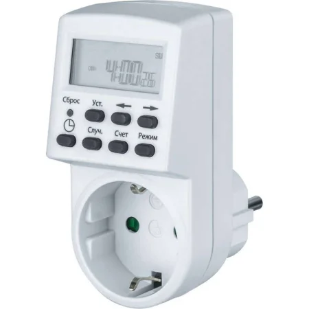 Таймер электронный розеточный NTR-E-S01-WH 61555 Navigator