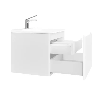 Тумба подвесная Welto 60 Wel.01.60/P/W/RL белая