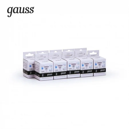 Лампа Gauss Elementary MR16 5.5W 450lm 4100К GU5.3 LED *1/10/100