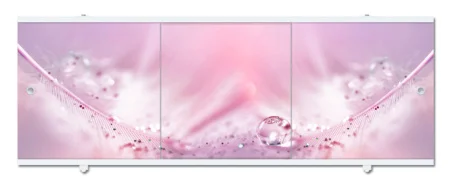 Экран под ванну  Премиум А  розовый 1,48м ЭПS_004490 (Метакам)  1 2