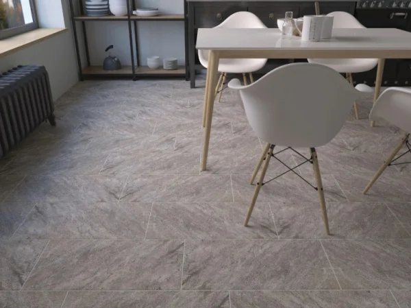 Керамогранит Керамин Кварцит 2 300х600х9мм 1уп=1,62м2 (9шт) серый