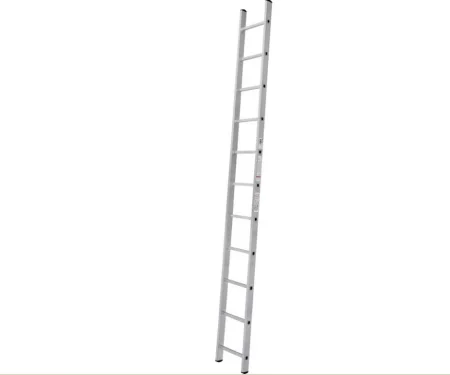Лестница 11 ступеней приставная алюминиевая Новая Высота NV 1210 1210111  1