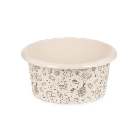 Таз пласт. 15л "Русская банька" М2557 *1/10