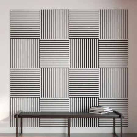 Панель стеновая Акустическая Stella Comfort Standart Белый 600х600х9