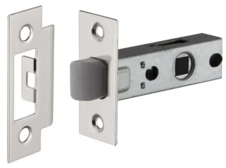 Защёлка врезная Ajax PLASTLP45-8 SN мат.никель 44493  1