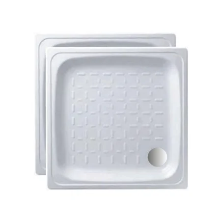 Поддон душевой стальной эмалированный 90х90