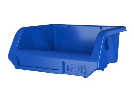 Ящик пластиковый Практик 100x105x45 синий*1