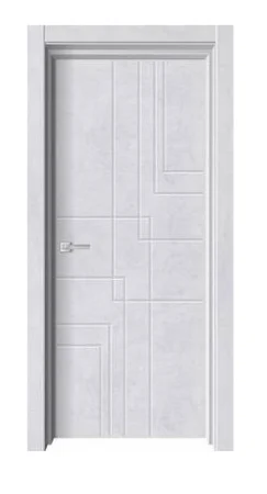 Полотно дверное GEOMETRY-3 Бетон снежный ПГ *600