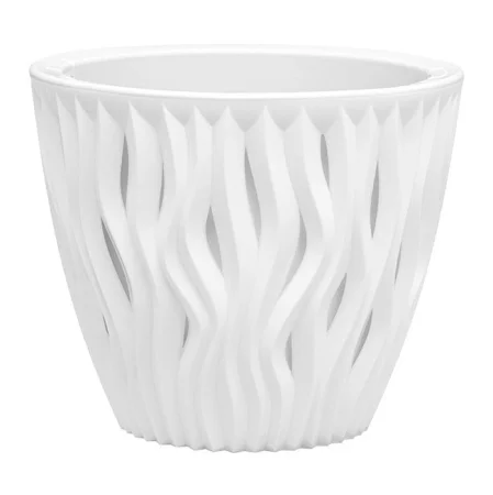 Кашпо для цветов ВМС Вдохновение К1354 Белый 1,6л