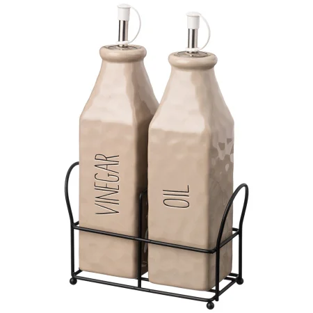 Набор для масла и уксуса Lefard  Crumpled  2пр 400мл 6,5х6,5х24,5см 157-235  1