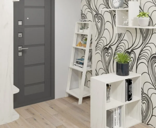 Этажерка "Лофт" 1416х450х410мм Дуб грей  (Герда) *1