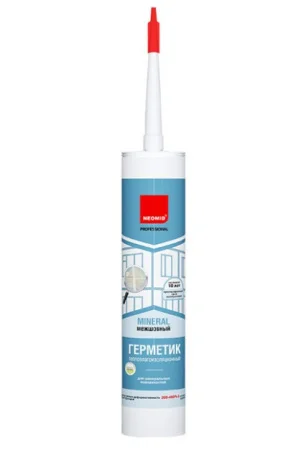 Герметик строительный NEOMID mineral professional 310 мл. картридж серый