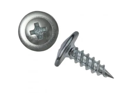 Саморез с прессшайбой 4,2х16 остроконечный цинк