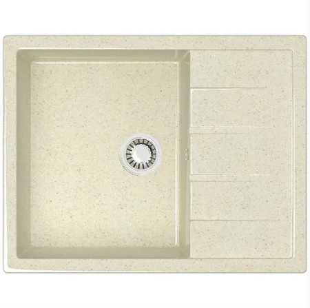 Мойка иск. камень "Катрин" 645х505х218мм бежевый Granit Z151Q2 (BERGG) *1