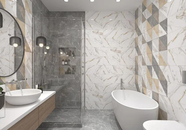 Плитка облицовочная GlobalTile Capella GT97VG 500х250х9мм (1уп=1.375м2 (11шт) 1п=74,25м2) белая