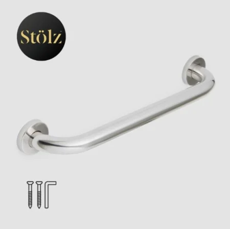 Поручень 40х5х7см, нерж.сталь 2813074 (Stölz)  1