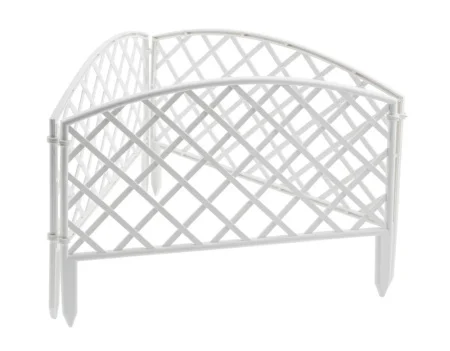 Забор декоративный Сетка 24х320см Palisad 65021 белый