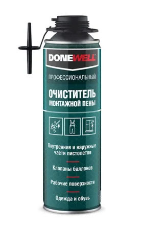 Очиститель монтажной пены 650мл DPP06C (Donewell)  12