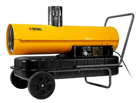Тепловая пушка NHG-30i дизельная непрямого нагрева 30 кВт 750 м3 ч 96492 (Denzel)  1
