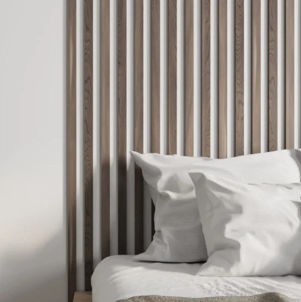 Рейка интерьерная МДФ Stella Бриона Light Орех Бразильский 16х40х2700мм