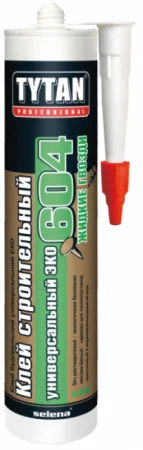 Клей строительный № 604 универсальный ЭКО Professional белый 440гр 16462 23325 (Tytan)  12  (+5)