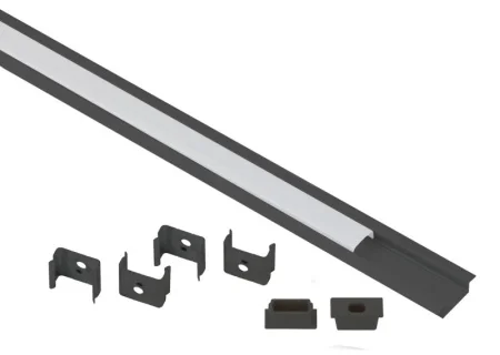 Комплект с врезным анодированным профилем 2206B CAB251 Эра