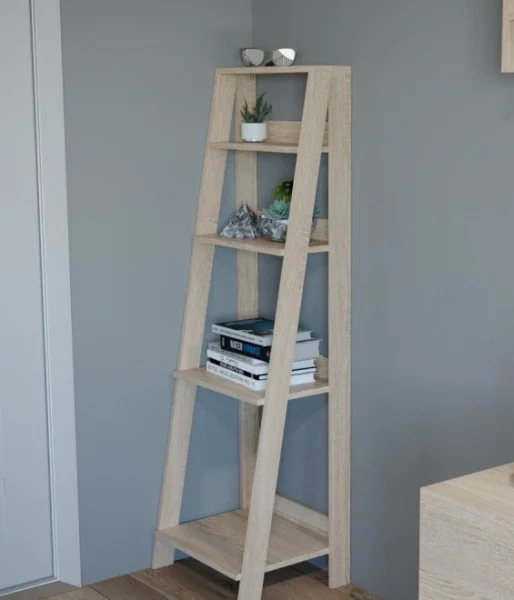 Этажерка "Лофт" 1416х450х410мм сонома (Герда) *1