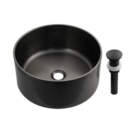 Раковина накладная  Fabia Profi  380х160мм графит 383812G (Fabia)  1